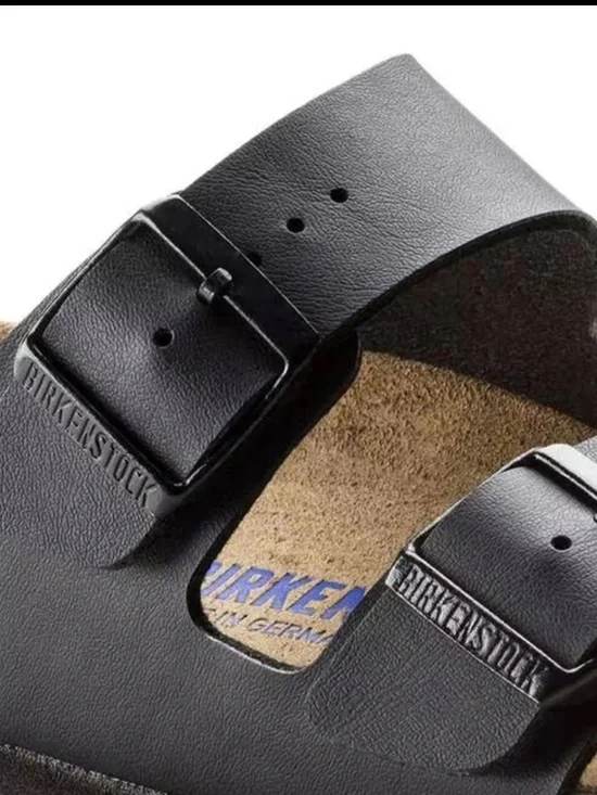 Birkenstock Arizona Dark Brown Leather Sandals EU 42 Men 9 Women 11 Regular Fit - Picture 6 of 12